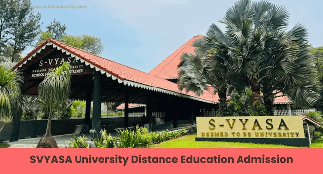 SVYASA University DDE