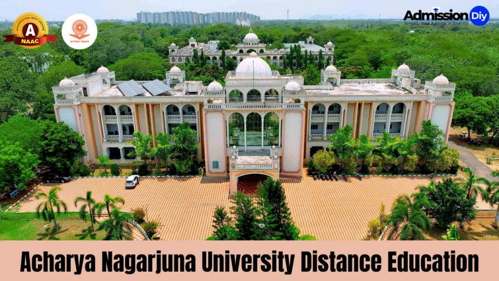Acharya Nagarjuna University Distance Education