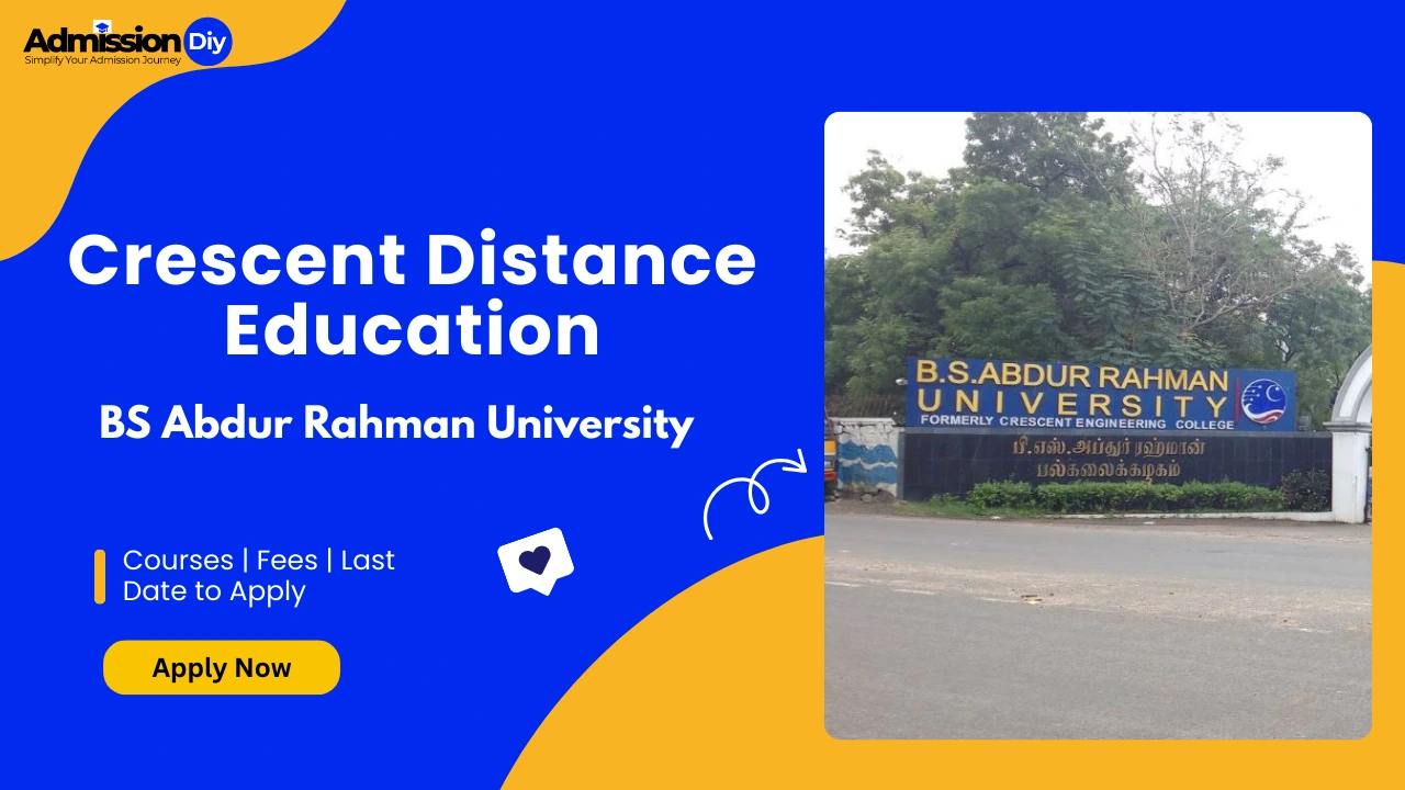 BS Abdur Rahman University Distance Education