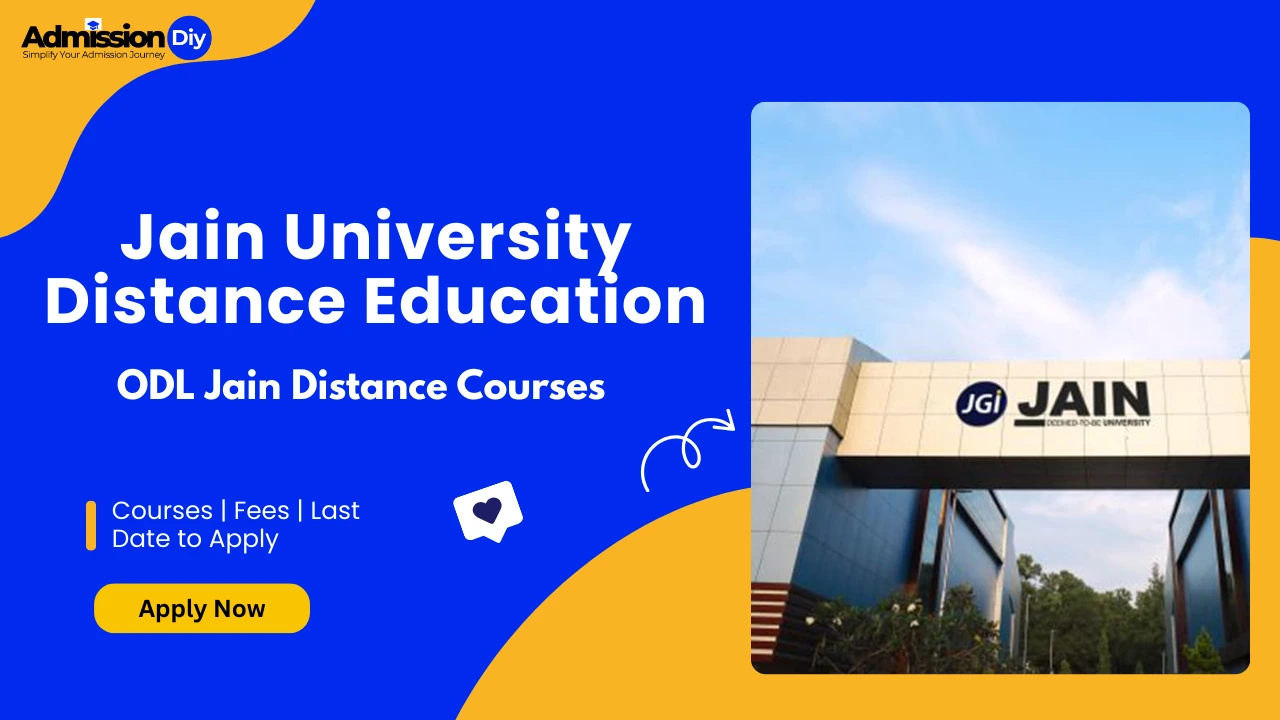 Jain University Distance Education: Courses & Fees
