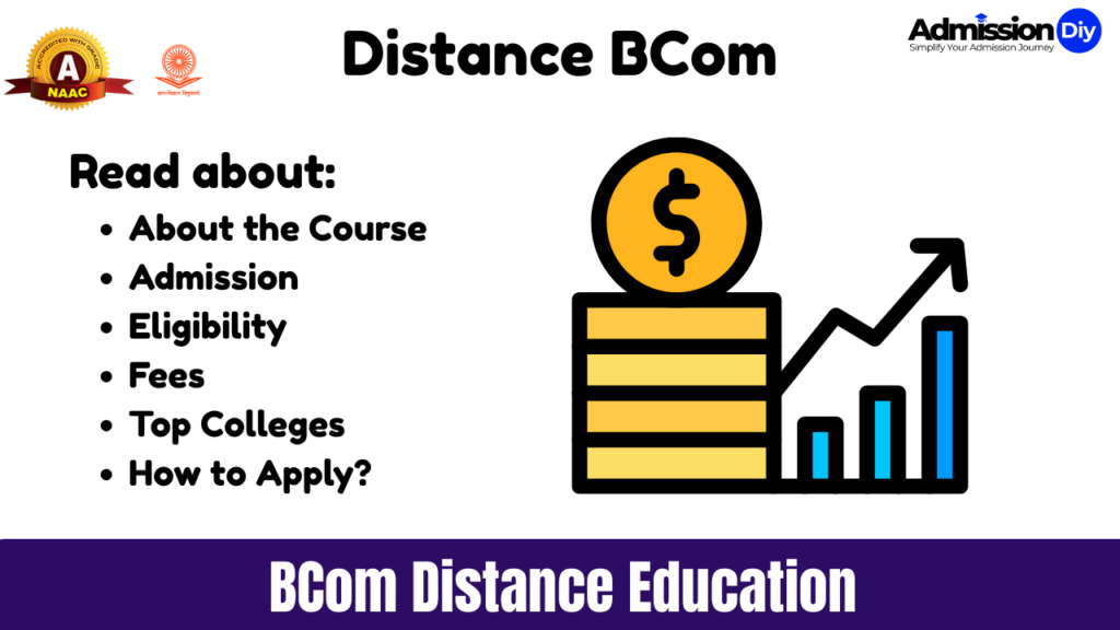 BCom Distance Education